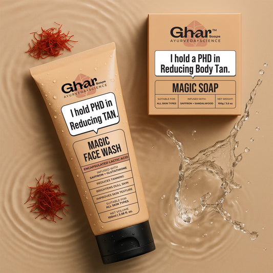 Magic Soap and Face Wash Combo To Reduce Tan