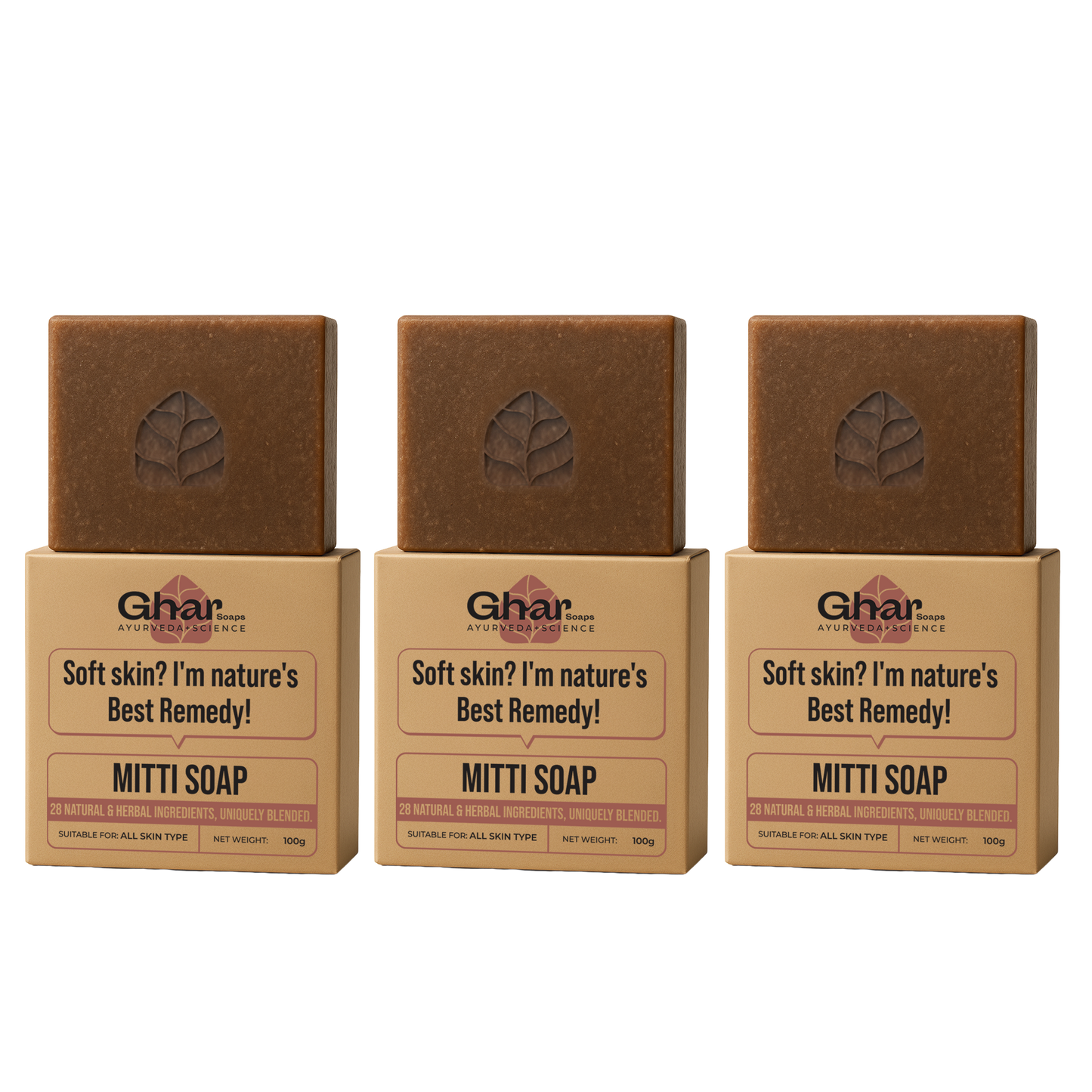 Mitti Soap For Exfoliation & Soft Skin